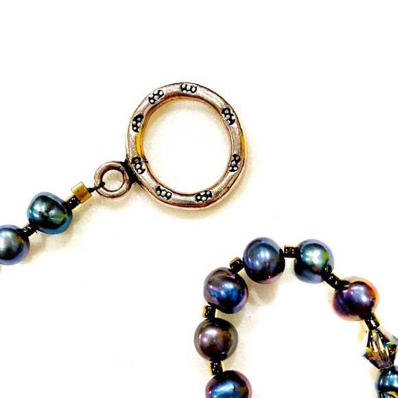 Handmade Ballerina and Grey Nutcracker Christmas Necklace - Picture 4 of 8